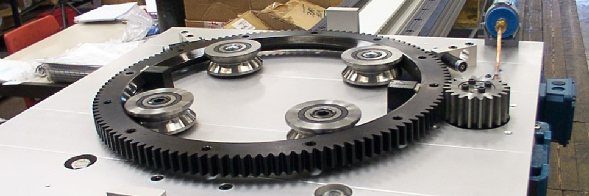 Slewing Bearing Alternatives with Heavy Duty Vee Rings Machine Design