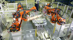 Kuka robots welding