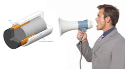 Nan with megaphone Nan with megaphone