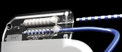 Canted coil spring-based electrical contacts ensure reliability and redundancy of the electrical connections in neuro devices. Canted coil spring-based electrical contacts ensure reliability and redundancy of the electrical connections in neuro devices.