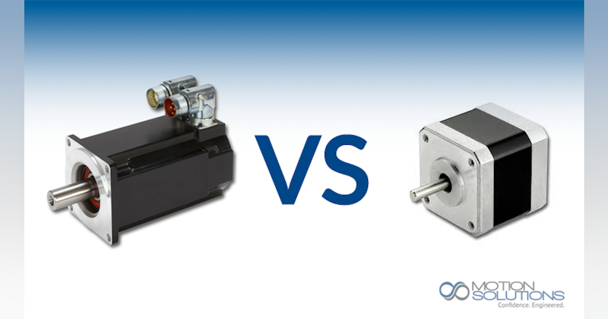 What S The Difference Between Servo And Stepper Motors Machine Design What S The Difference Between Servo And Stepper Motors Machine Design