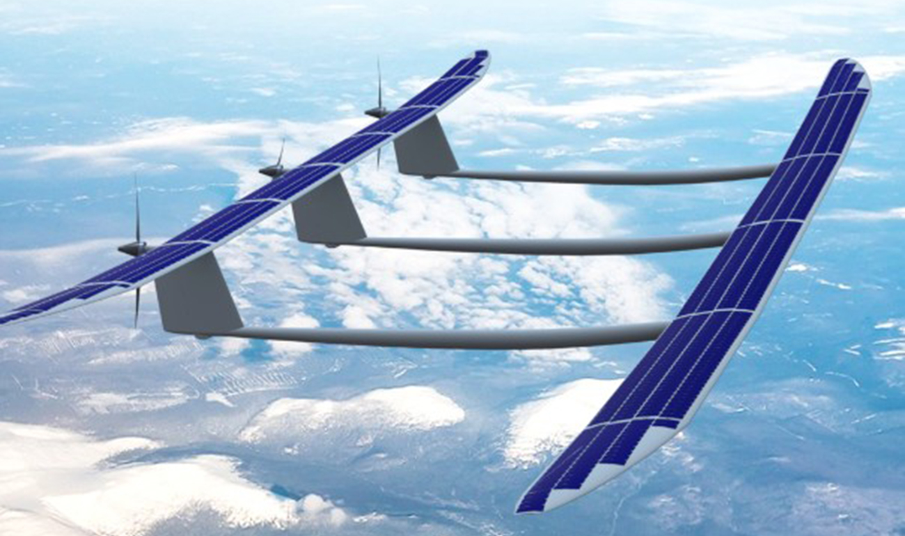 high altitude solar powered drones