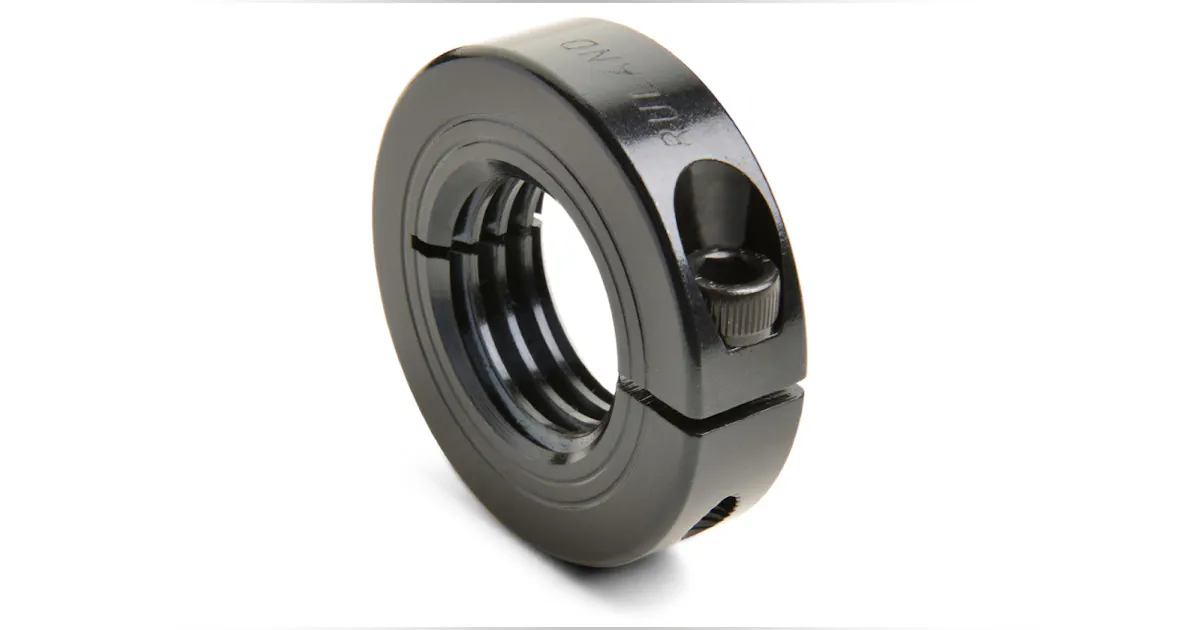 Left-hand Threaded Shaft Collars | Machine Design