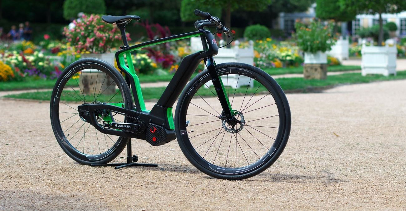 The AREVO carbon fiber ebike