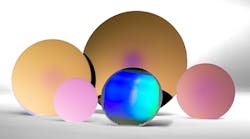 Silicon wafers ranging in size from 4 to 12 in. have been treated with Argonne’s sequential infiltration method which will let engineers etch more intricate features on the chips made from them. Silicon wafers ranging in size from 4 to 12 in. have been treated with Argonne’s sequential infiltration method which will let engineers etch more intricate features on the chips made from them.