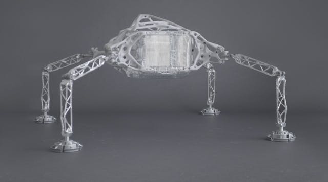 The concept lander, perhaps the most complicated structure ever created using generative design, was unveiled at Autodesk University on November 13th in Las Vegas.