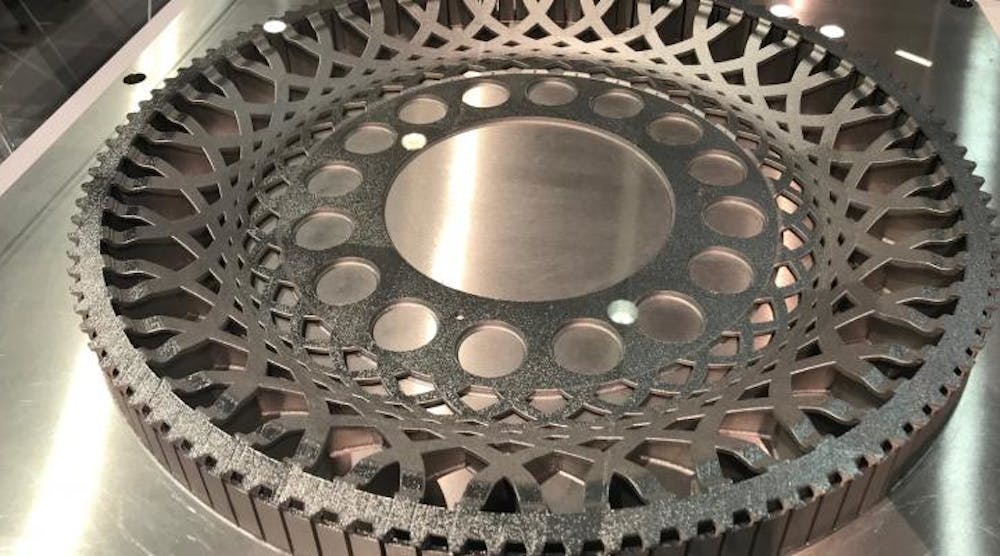 GE Additive has targeted more than 250 components in the locomotive industry. It has already optimized a 700 mm overhead valve gear from a locomotive on display at IMTS. This part reduced a 100 lb part to 12 lb. Keeping up with the 3D printing industry can be difficult as it continues to innovate and disrupt.