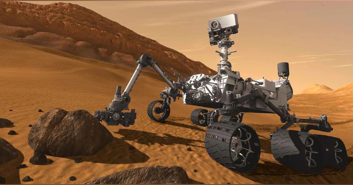 Base Rover Magnetik Re-Engineering a Martian Rover into a Gravity Sensor | Machine Design