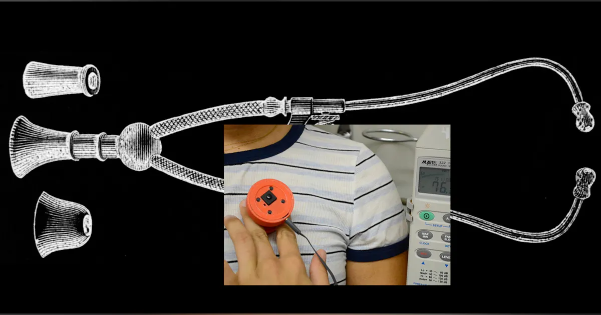 Stethoscope Using For Machine The Stethoscope Gets a “Smart” IoT Upgrade | Machine Design