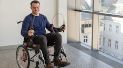 New ergonomic designs for wheelchairs are introducing more efficient propulsion systems which reduce strain on the human upper body.