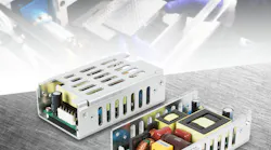 XP Power's 180-W U-channel ac-dc power supplies
