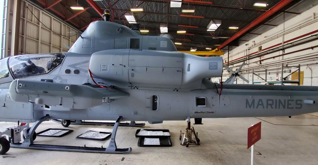 Marine Corps AH-1Z Viper helicopter