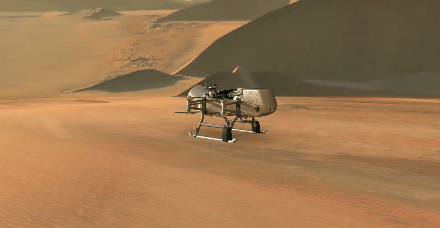 The Dragonfly helicopter