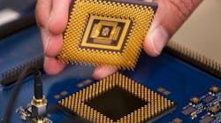 The memristor array chip plugs into a custom computer chip, forming the first programmable memristor computer. The team demonstrated that it could run three standard types of machine learning algorithms.