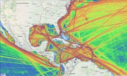 MarineTraffic’s Density Map MarineTraffic’s Density Map