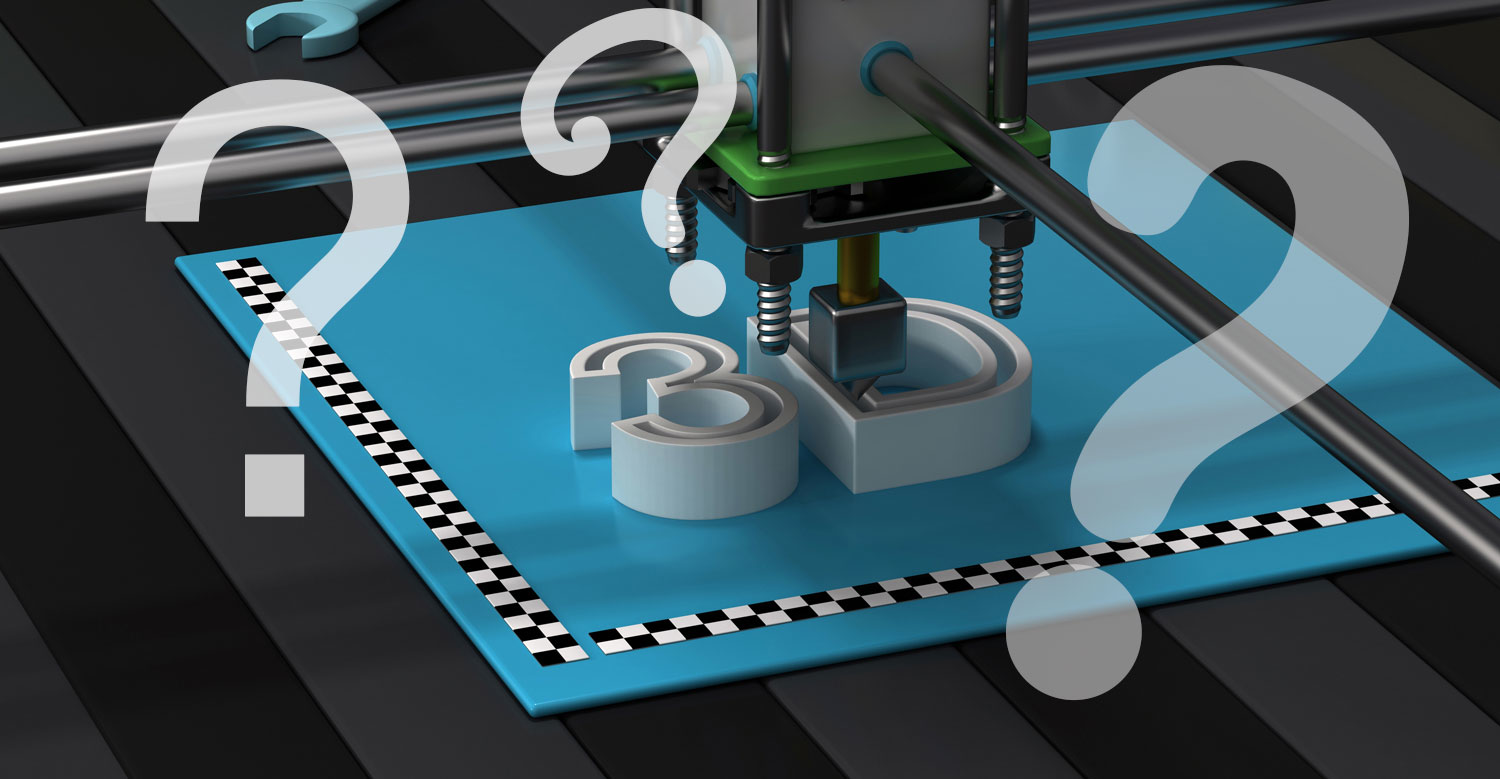 3D printer and question marks