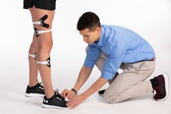 Fitting leg with sensor Fitting leg with sensor