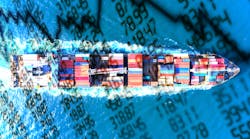 Shipping barge Shipping barge