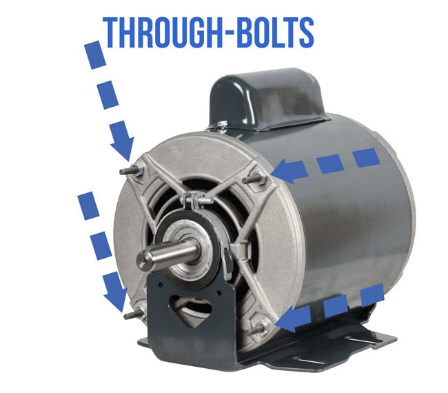 2. ODP motors, like this Marathon model from AutomationDirect, are the most economical option for mostly dry and dust-free environments, and they can withstand dripping water.