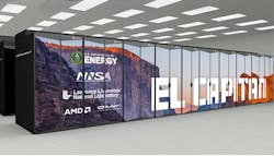 The El Capitan computer will have expected peak performance of at least 2 exaFLOPS, which will make it the fastest supercomputer in the world when it is fully assembled and switched on in 2023. (An exaFLOP is one quintillion floating-point operations per second.) The El Capitan computer will have expected peak performance of at least 2 exaFLOPS, which will make it the fastest supercomputer in the world when it is fully assembled and switched on in 2023. (An exaFLOP is one quintillion floating-point operations per second.)