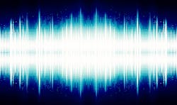 Sound waves illustration. Sound waves illustration.