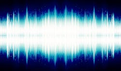 Sound waves illustration. Sound waves illustration.