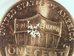 This image shows the relative size of the STAR particles. This image shows the relative size of the STAR particles.