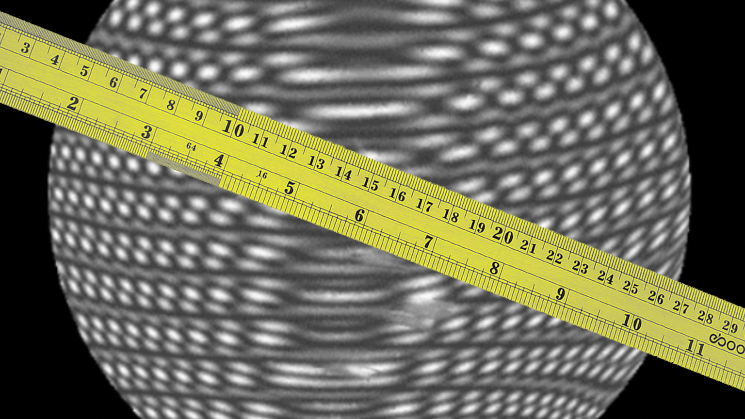 Measuring complex fringe pattern
