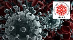 Coronavirus and NFPA logo