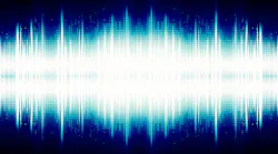 Sound waves illustration
