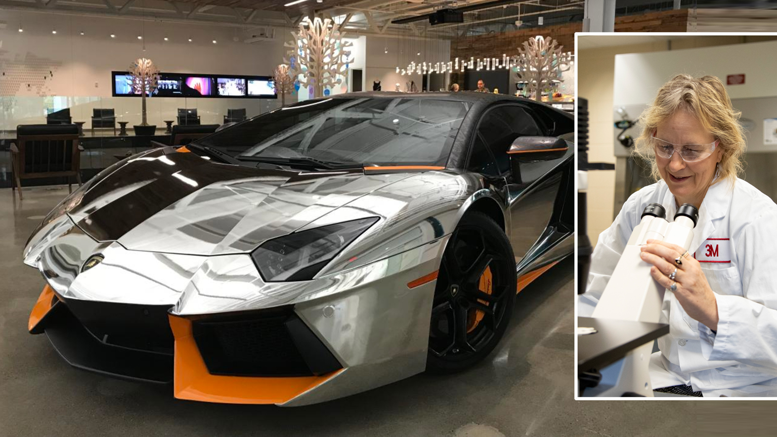 Lamborghini and Audrey Sherman