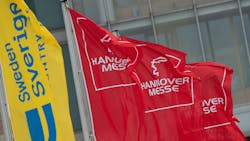 Hannover Messe flag Hannover Messe flag