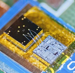 The sensor is a physical chip remarkably attuned to vibrations. Next to it, an electronic chip called a signal-conditioning circuit translates the sensor chip&rsquo;s signals into patterned read-outs.