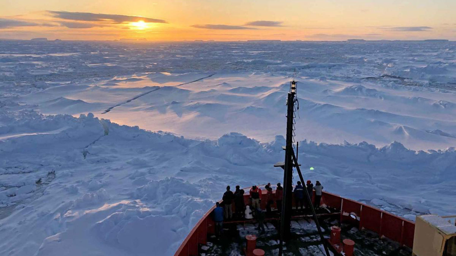 The Nathaniel B. Palmer and crew