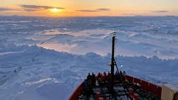 The Nathaniel B. Palmer and crew The Nathaniel B. Palmer and crew