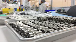 Components awaiting shipping