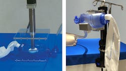 Electric linear actuators such as Tolomatic&rsquo;s ERD rod actuator (left) and BCS rodless actuator can be used on ambu bags to make non-invasive, positive-pressure resuscitators to help treat coronavirus patients.