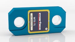 WTSTL Wireless Tension Link Load Cell Stainless Steel from Interface can transmit wirelessly up to 600 meters (clear line of sight) to a handheld display or USB base station. It is available in capacities ranging from 11K lbf to 220K lbf (5 to 100 metric tons). WTSTL Wireless Tension Link Load Cell Stainless Steel from Interface can transmit wirelessly up to 600 meters (clear line of sight) to a handheld display or USB base station. It is available in capacities ranging from 11K lbf to 220K lbf (5 to 100 metric tons).