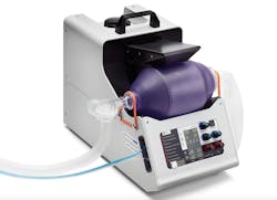 The Rise Emergency Ventilator was designed with readily available components in the supply chain so it would not compete for high-demand parts needed for existing ventilators in the field. The Rise Emergency Ventilator was designed with readily available components in the supply chain so it would not compete for high-demand parts needed for existing ventilators in the field.