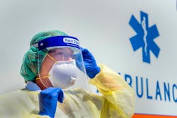 Respirator masks are among the most effective forms of protection health care workers have against contracting COVID-19. Sandia is helping local organizations increase the supply. Respirator masks are among the most effective forms of protection health care workers have against contracting COVID-19. Sandia is helping local organizations increase the supply.