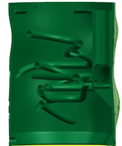 CAD models of metal 3D Printed cricket feeder for Cincinnati Zoo. CAD models of metal 3D Printed cricket feeder for Cincinnati Zoo.