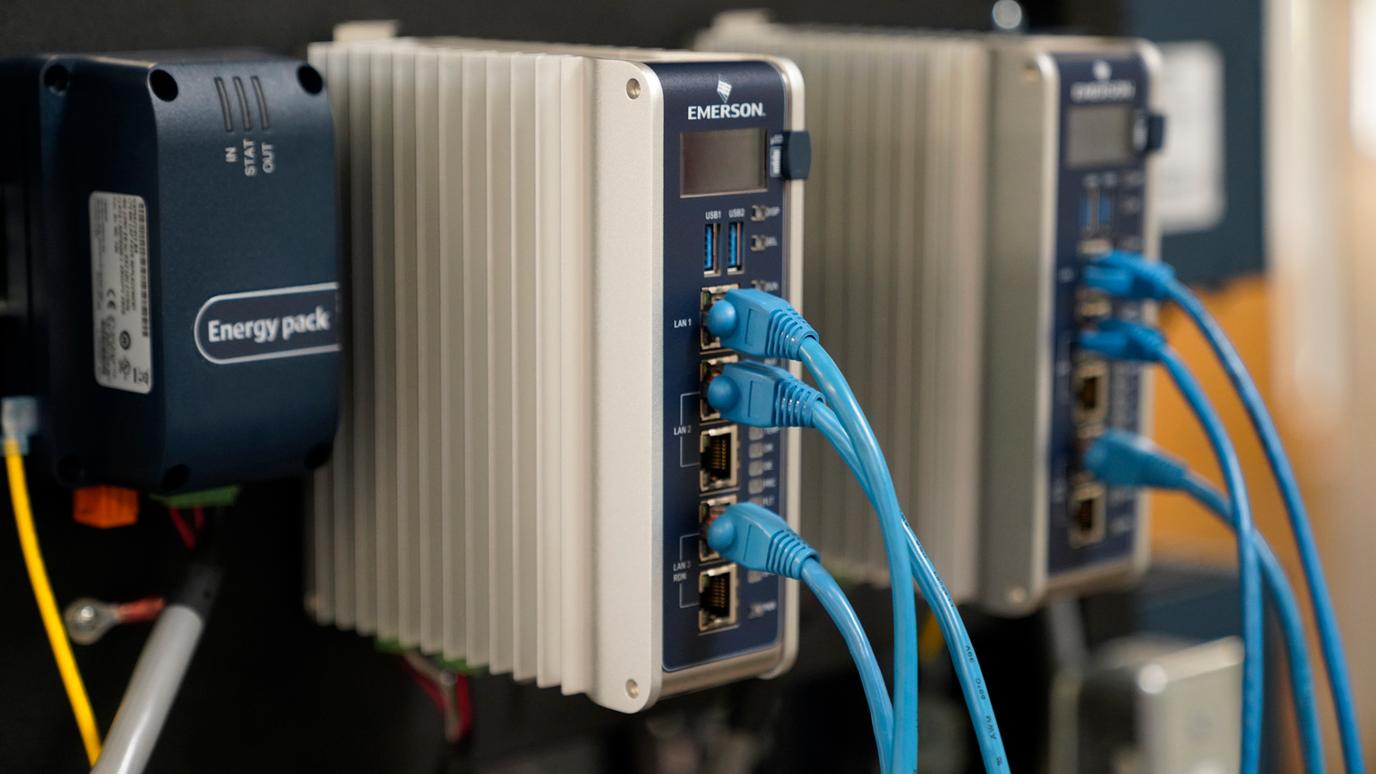 The Emerson RX3i CPL410 edge controller