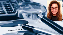 Marie Getsug and magnifying glass