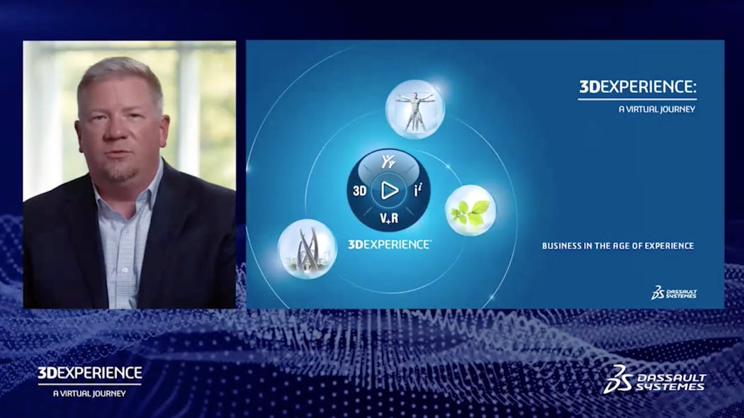 Erik Swedberg opens Dassault Systemes&rsquo; 3DExperience: A Virtual Journey event on July 29.