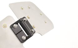 Constant-torque positioning hinges, like Southco’s E6 Series, provide reliable positioning with consistent operating efforts. They also eliminate the need for secondary supports to hold doors or panels in position. Constant-torque positioning hinges, like Southco’s E6 Series, provide reliable positioning with consistent operating efforts. They also eliminate the need for secondary supports to hold doors or panels in position.