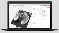 MakerBot CloudPrint User Interface. MakerBot CloudPrint User Interface.