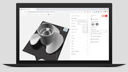 MakerBot CloudPrint User Interface. MakerBot CloudPrint User Interface.