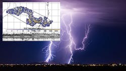 Lightning flash Lightning flash