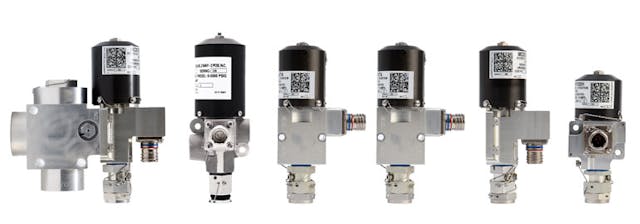 Marotta CoRe Flow Controls Series: Commercially available and reusable solenoid valves.