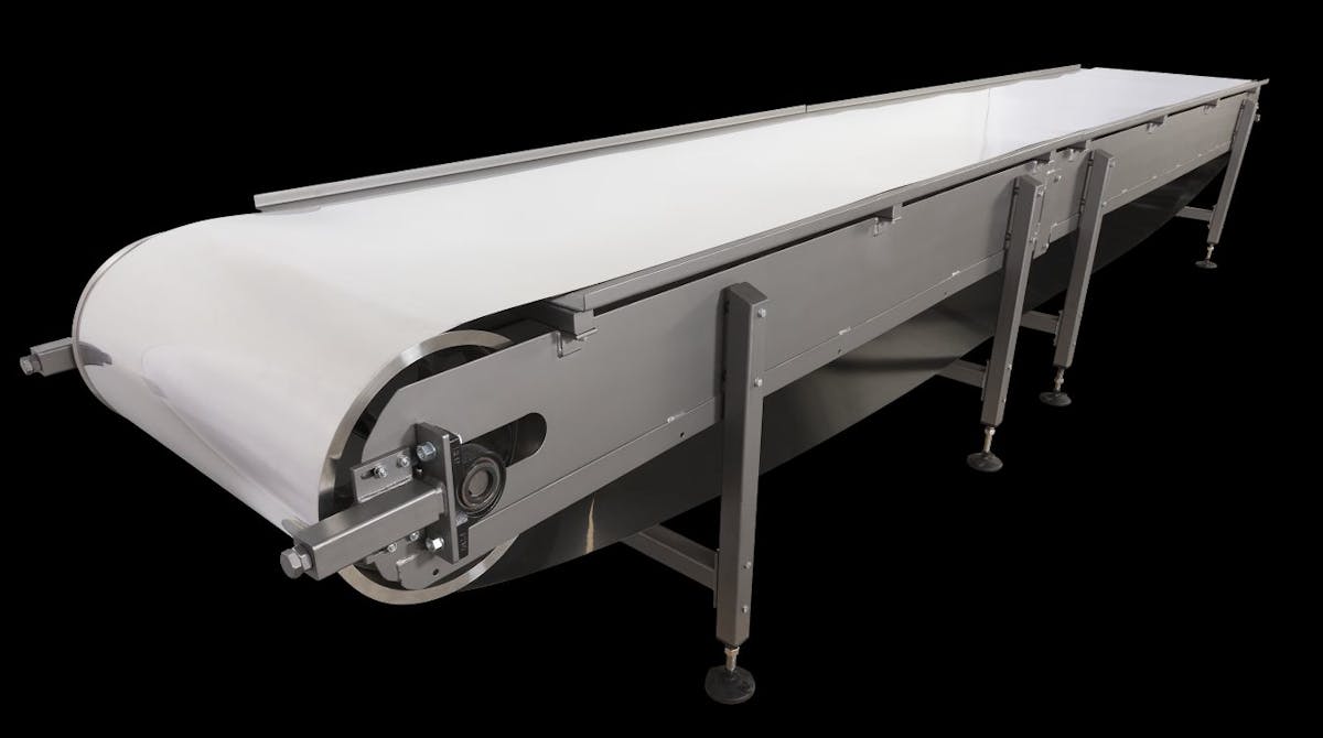 Metal belts on conveyors are used in a wide range of high-end manufacturing applications such as robotics, food processing and solar panel production.